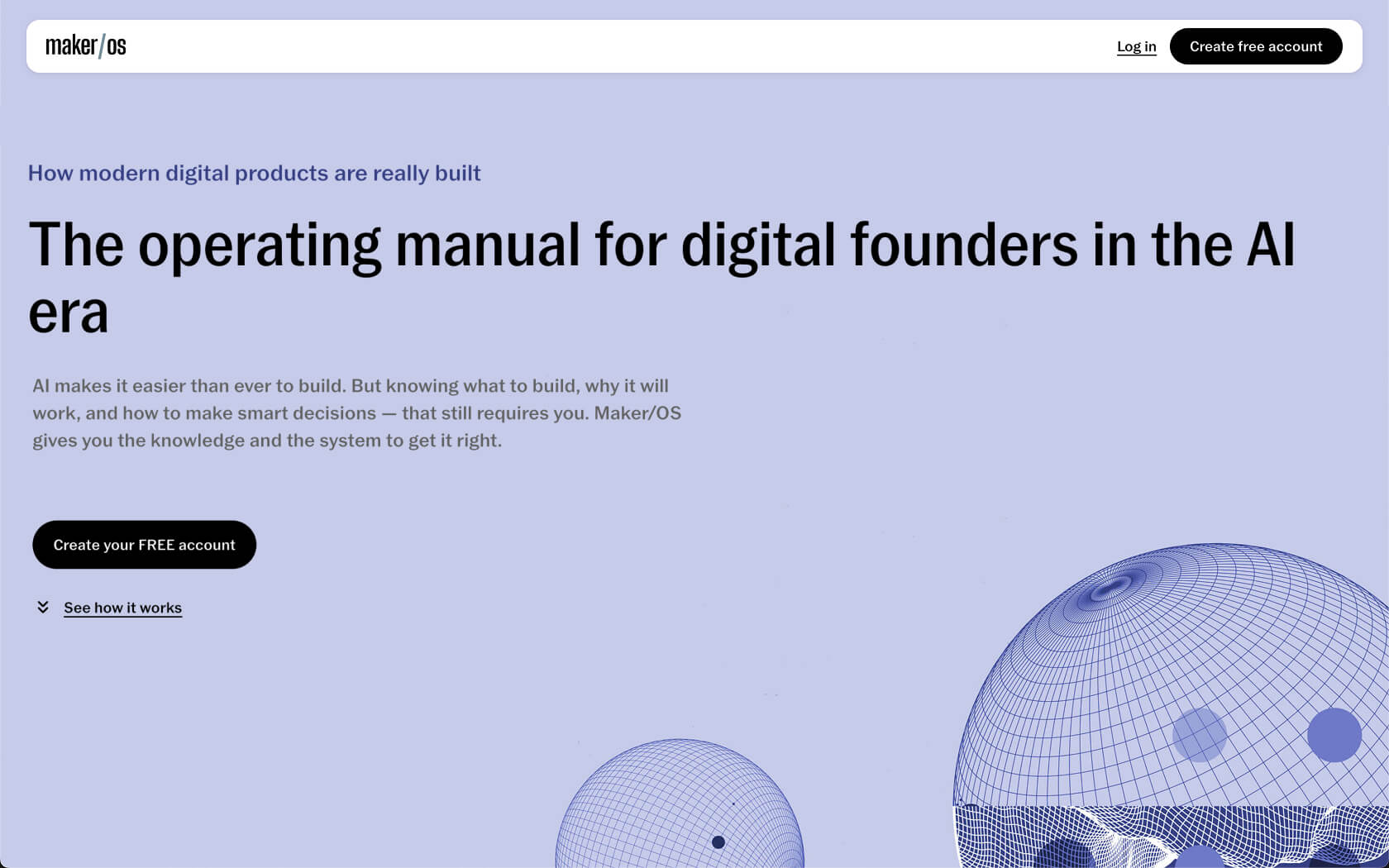 Maker/OS screenshot 1