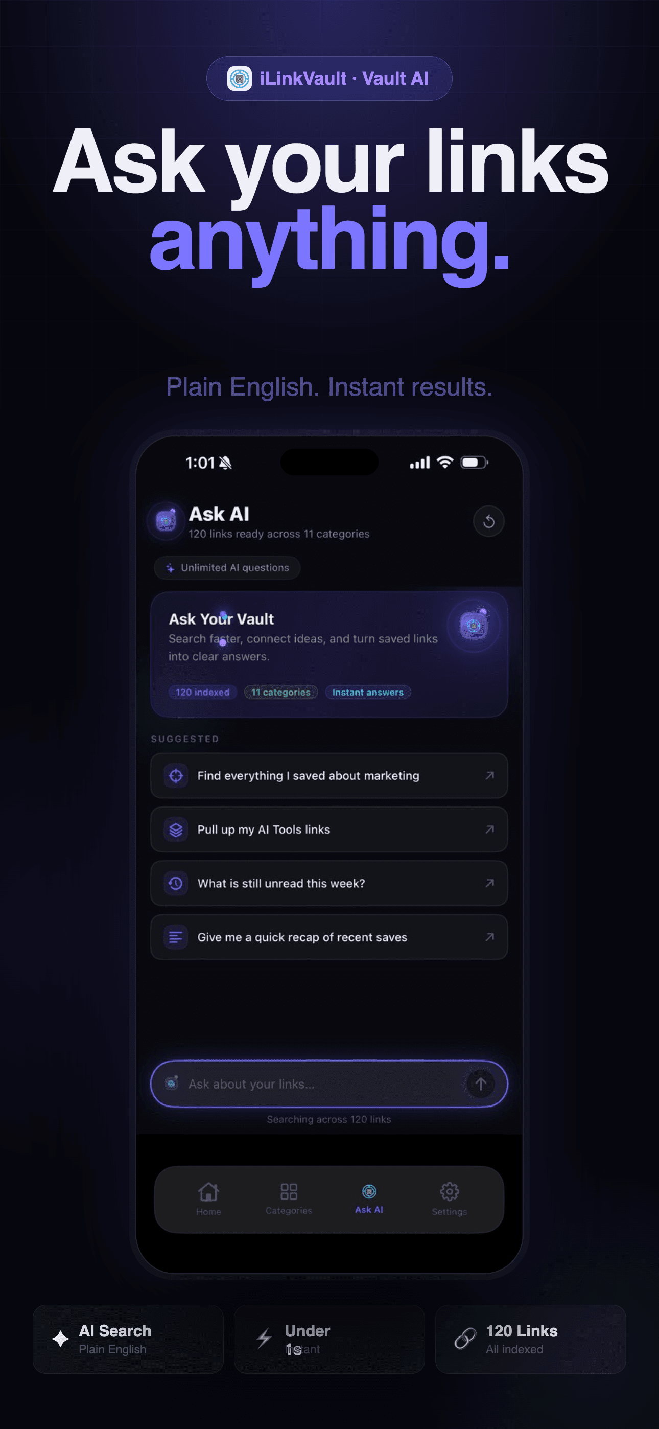 iLinkVault screenshot 1