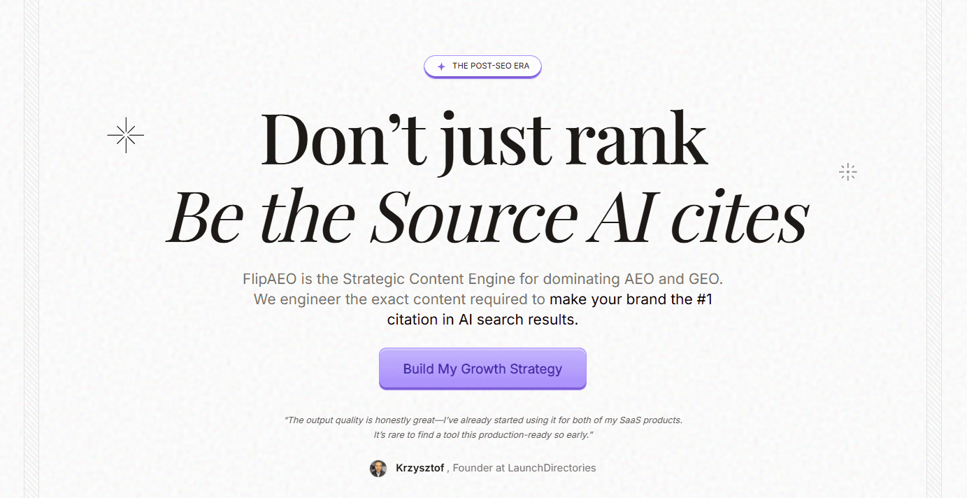 FlipAEO screenshot 1