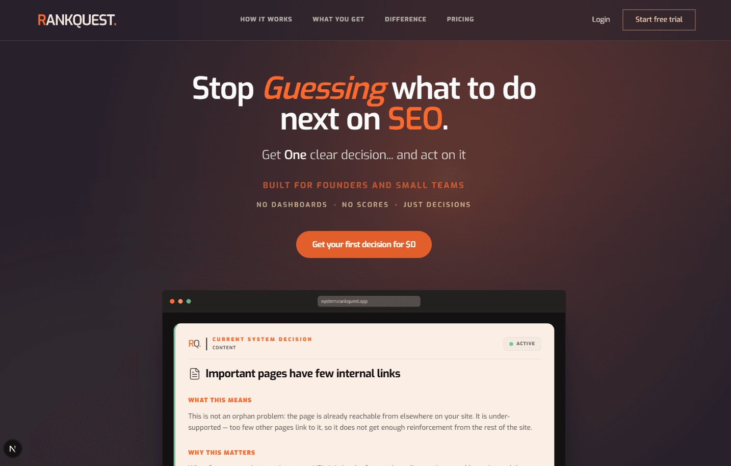 RankQuest screenshot 1
