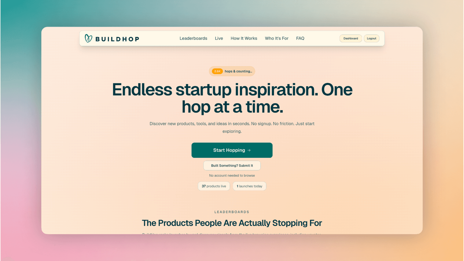BuildHop screenshot 1