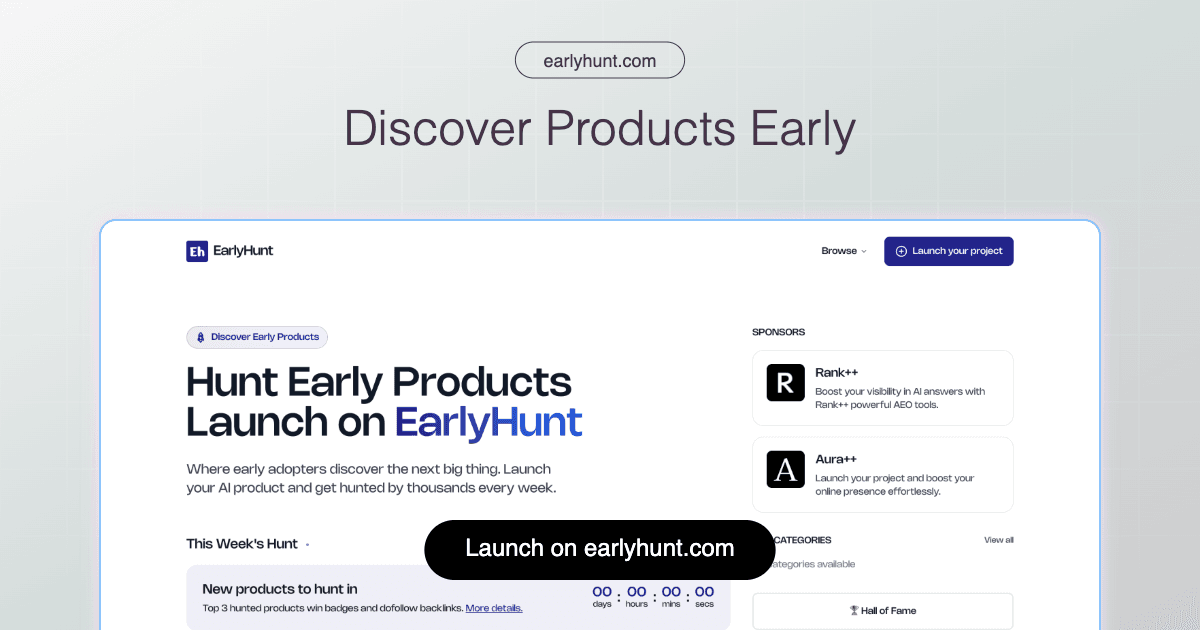 EarlyHunt screenshot 1