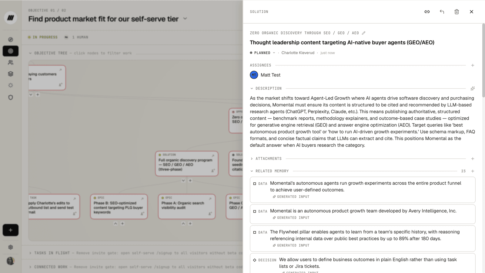 Momental screenshot 1