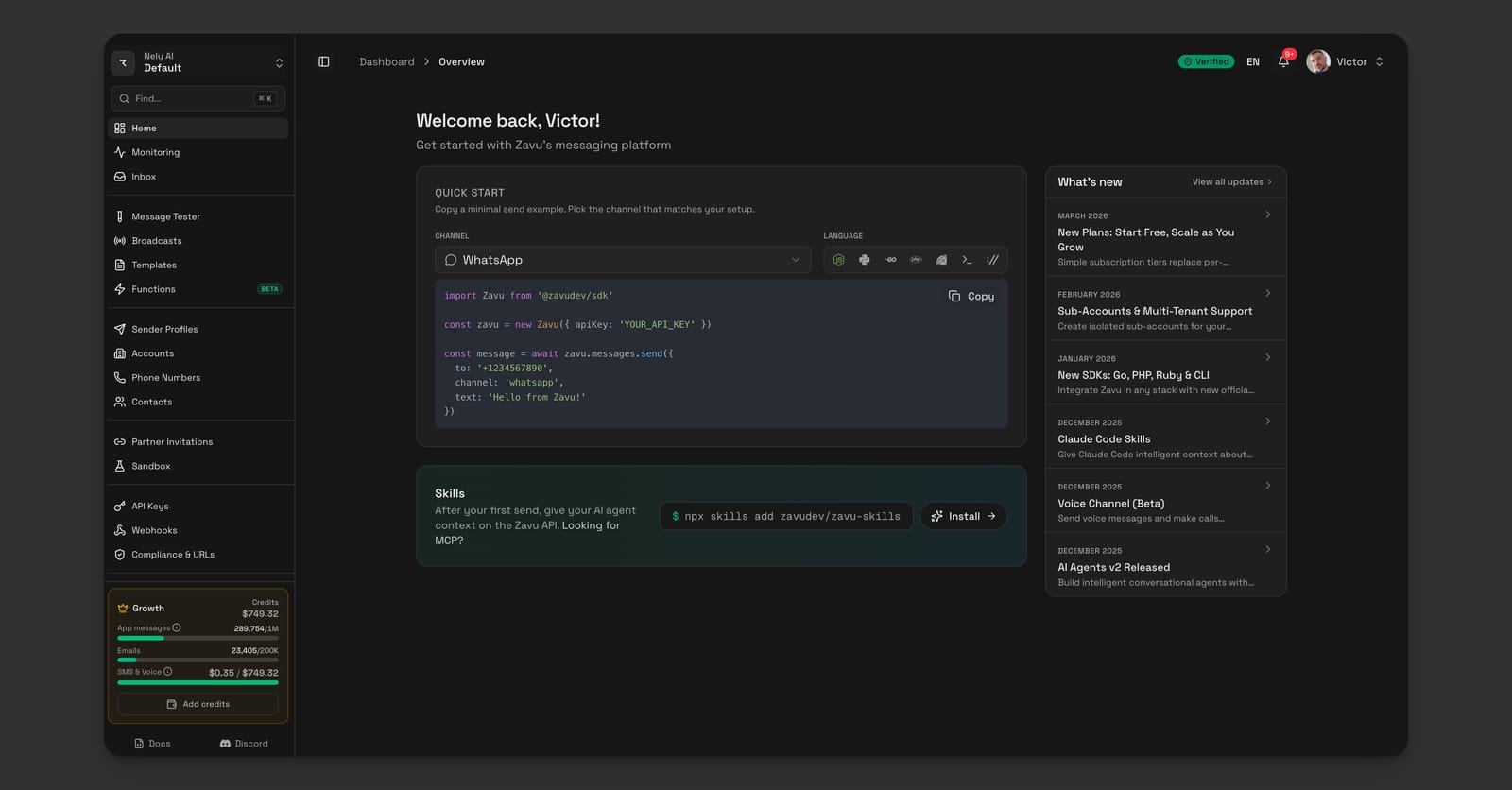 Zavu screenshot 1