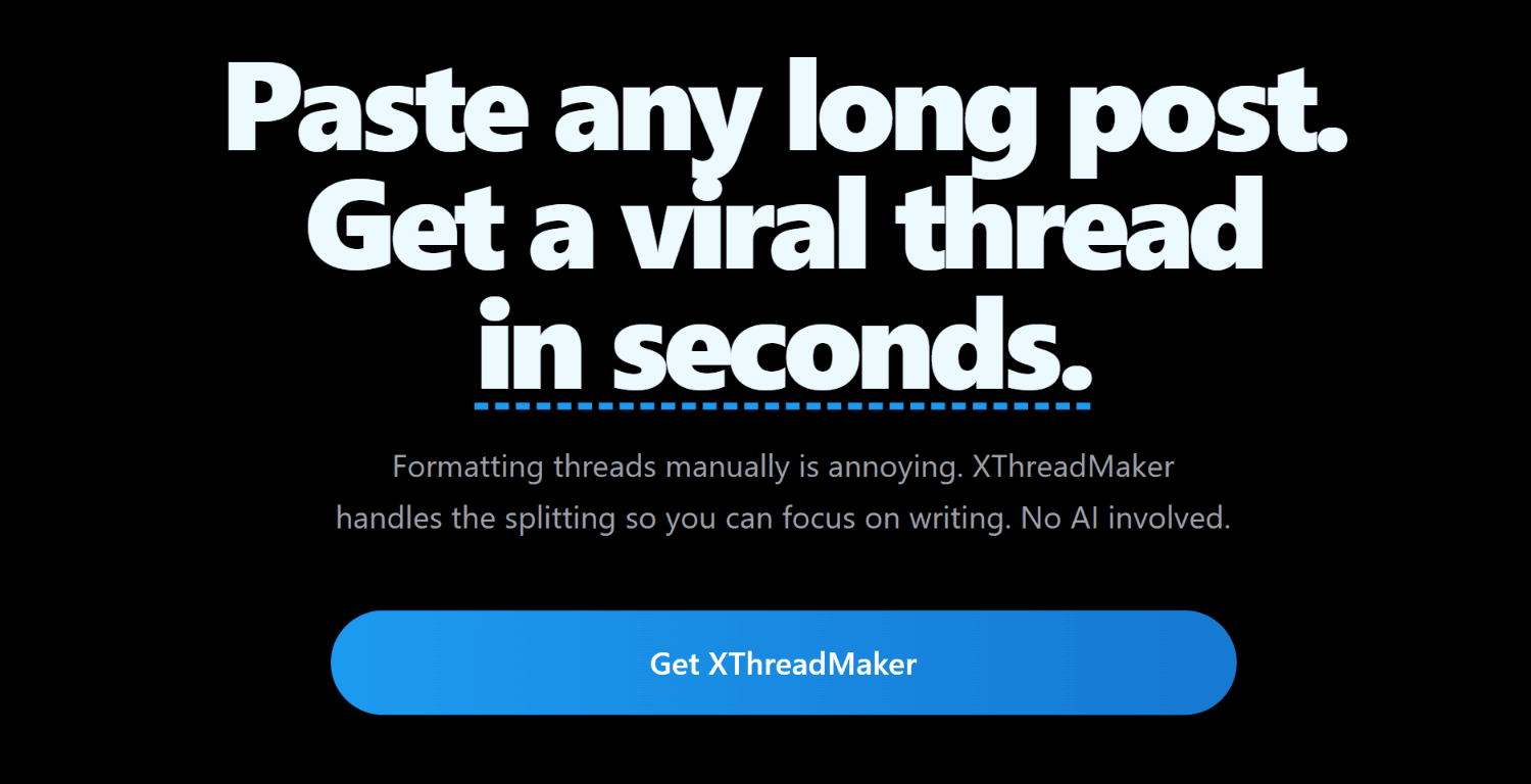 XThreadMaker screenshot 1