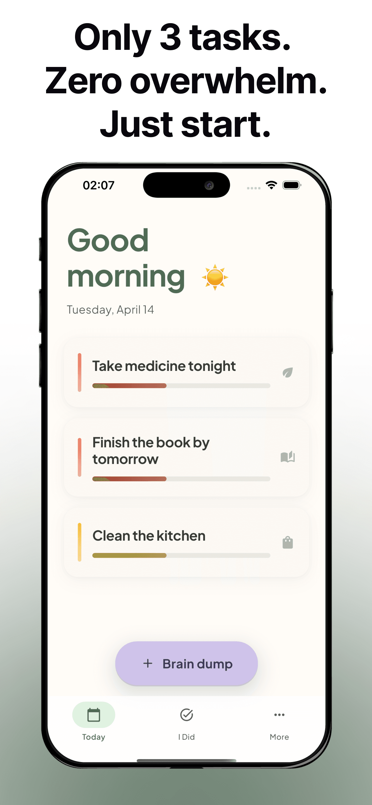 ADHD Task Manager: FocusBrew screenshot 1