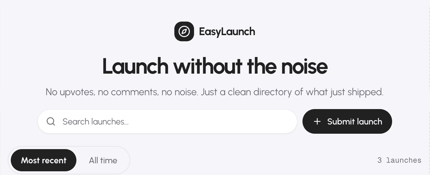EasyLaunch screenshot 1