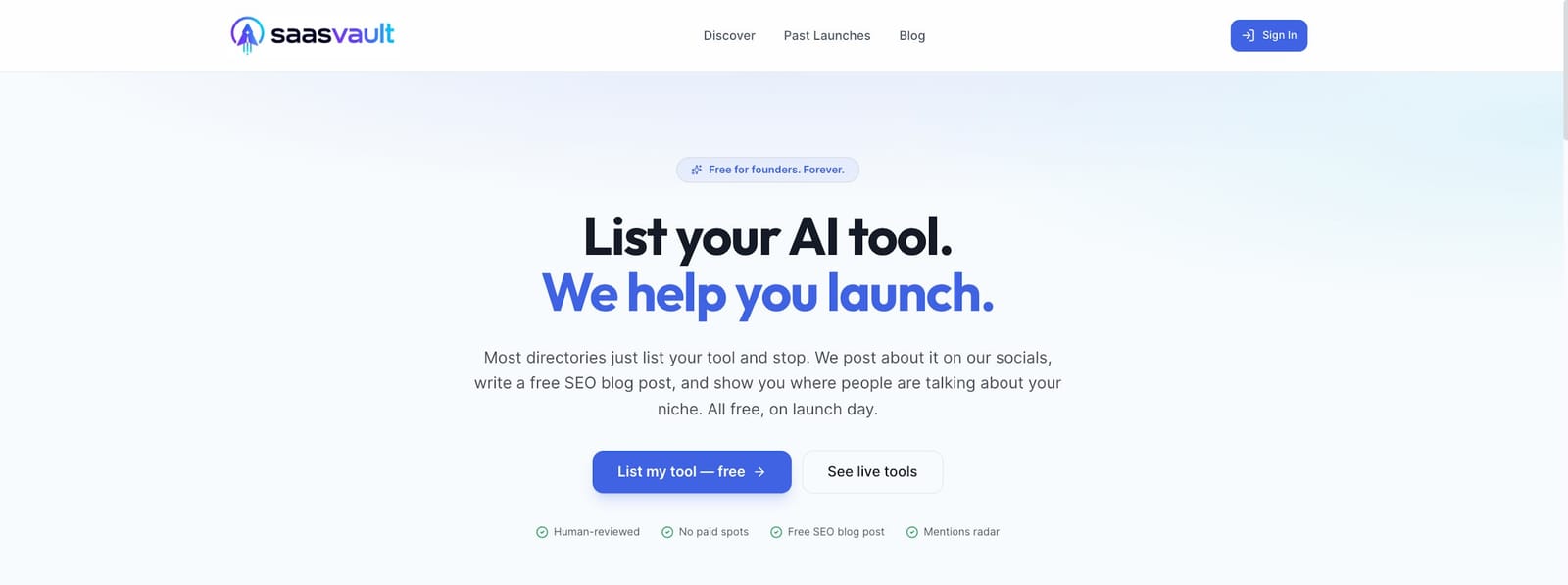 Saas Vault screenshot 1