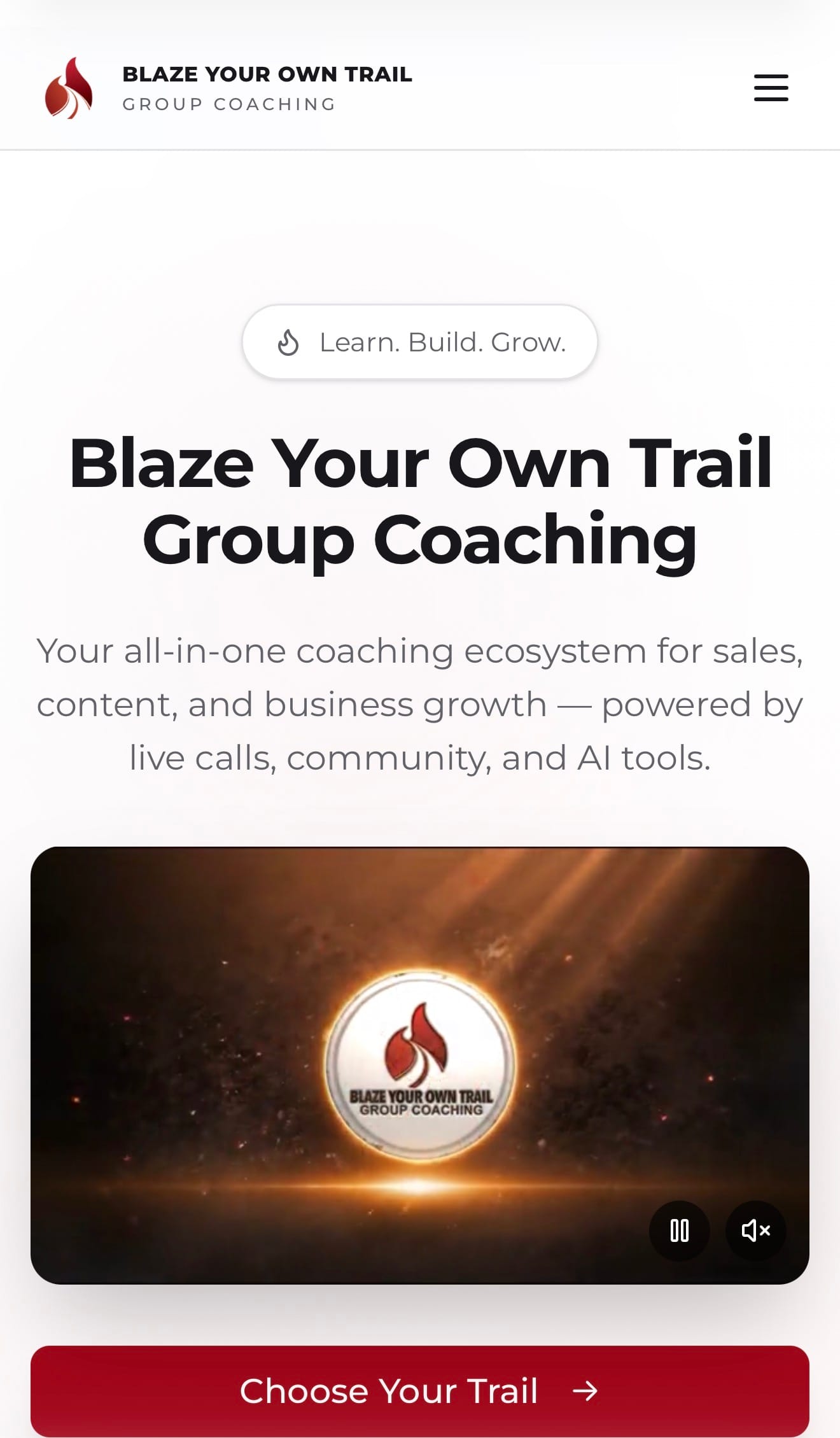 Blaze Your Own Trail Group Coaching screenshot 1