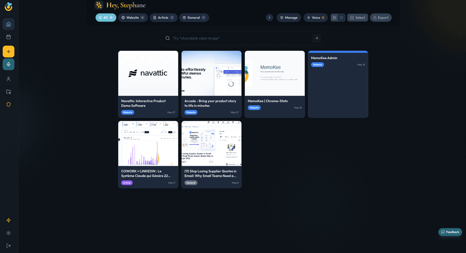 MemoKee screenshot 1