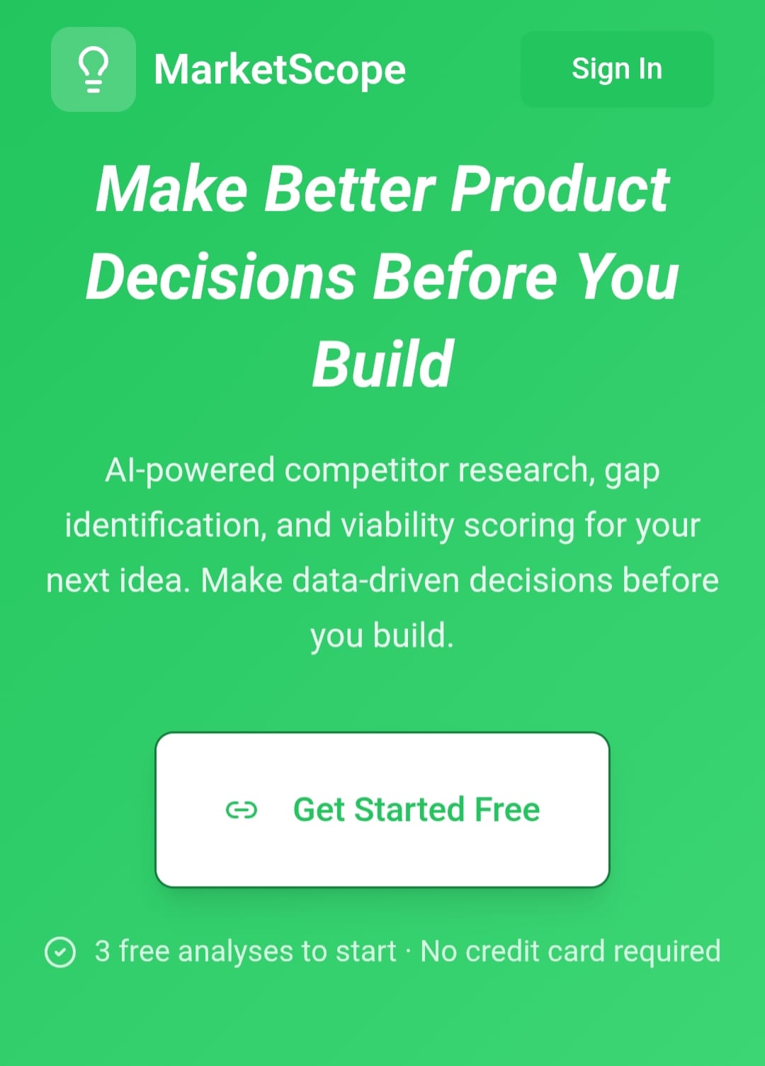 MarketScope screenshot 1