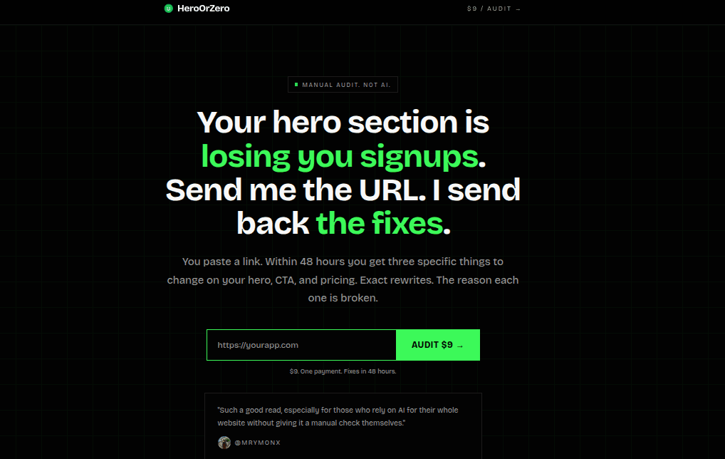 HeroOrZero screenshot 1