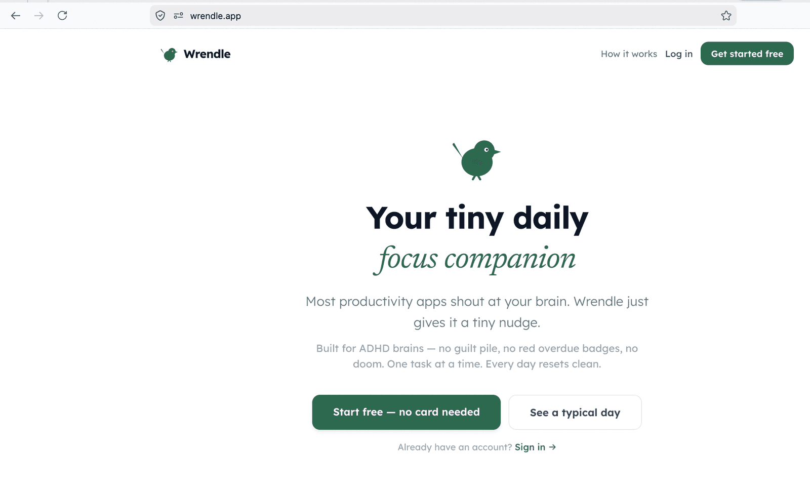 Wrendle screenshot 1