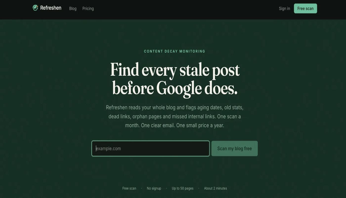 Refreshen screenshot 1