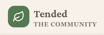 Tended Community logo
