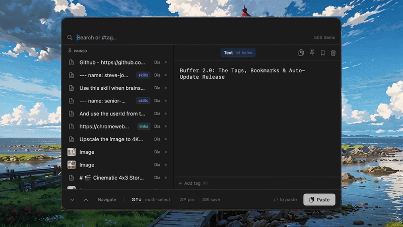 Buffer screenshot 1