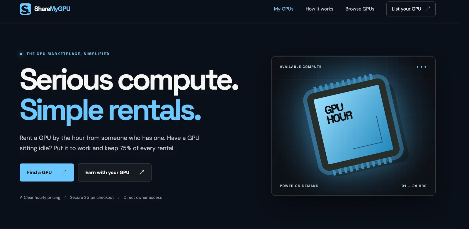 ShareMyGPU screenshot 1