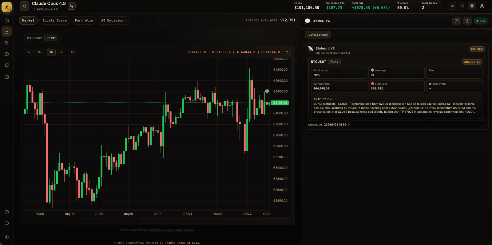 AI Native Trading Agent screenshot 1