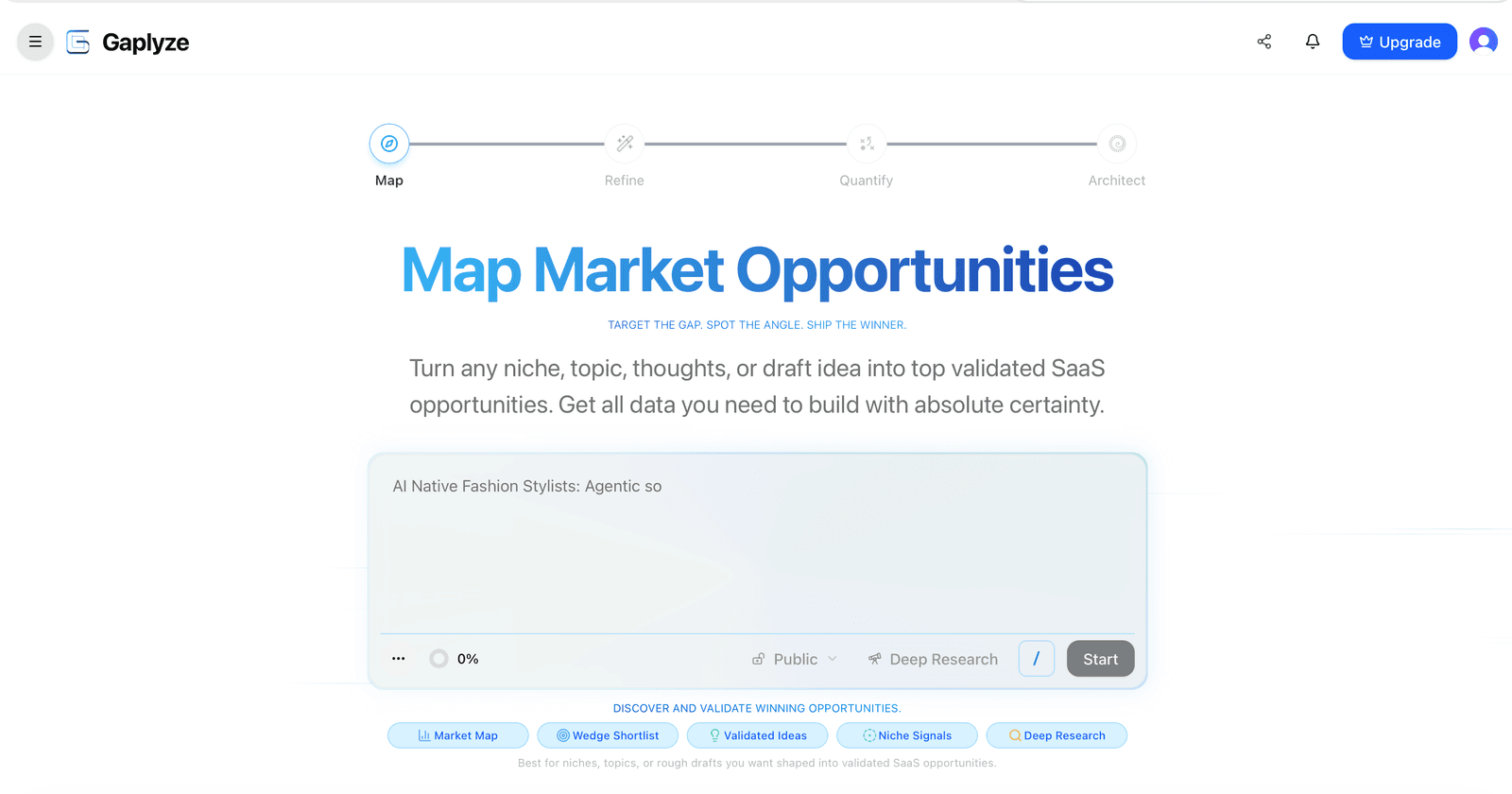 Gaplyze screenshot 1
