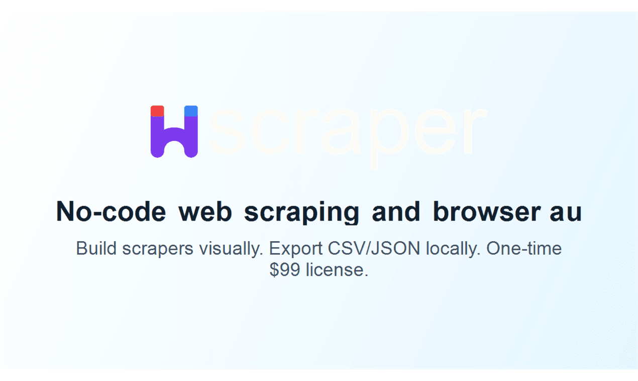 UScraper screenshot 1