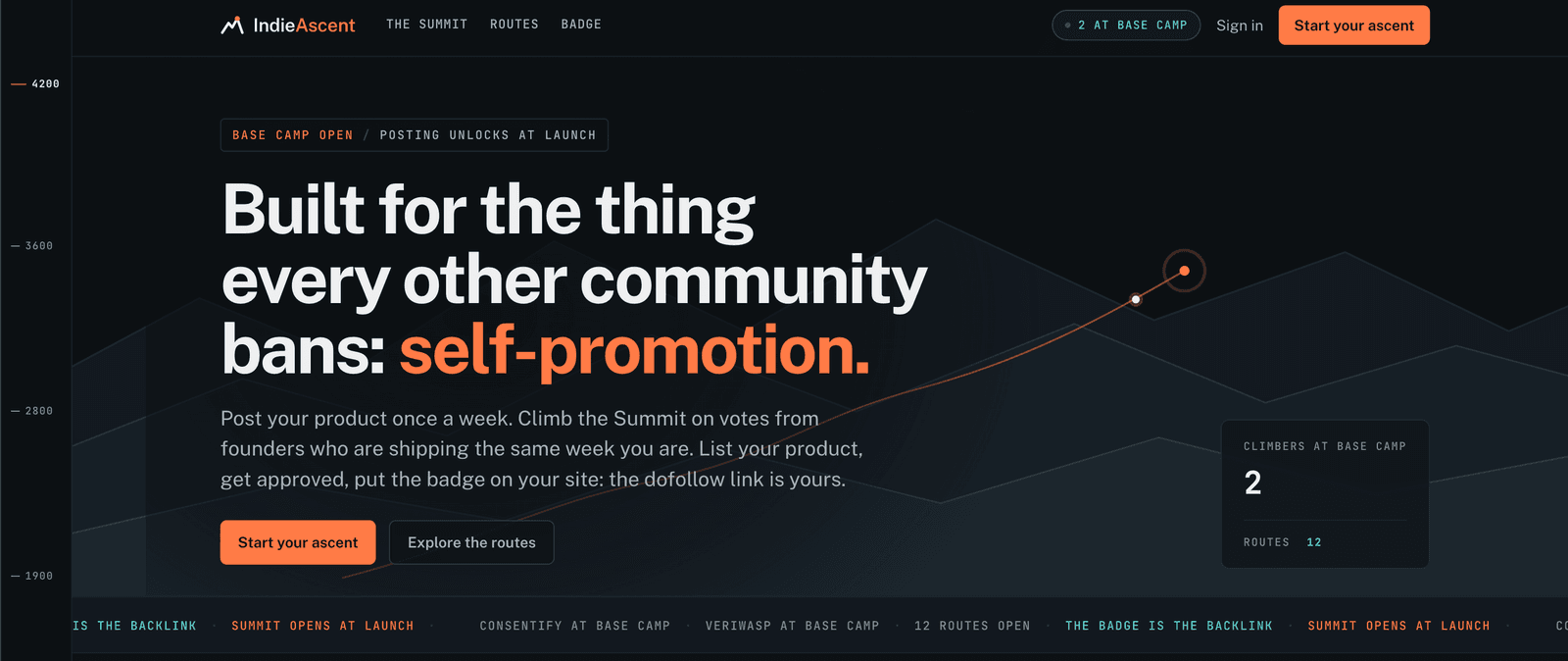 IndieAscent screenshot 1