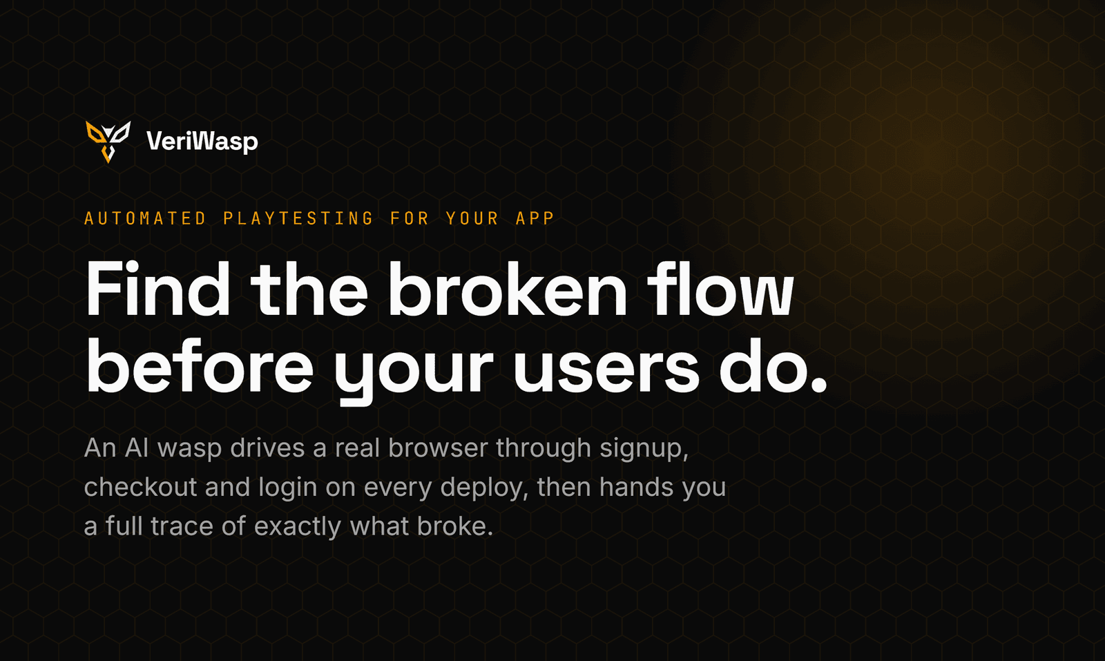 VeriWasp screenshot 1