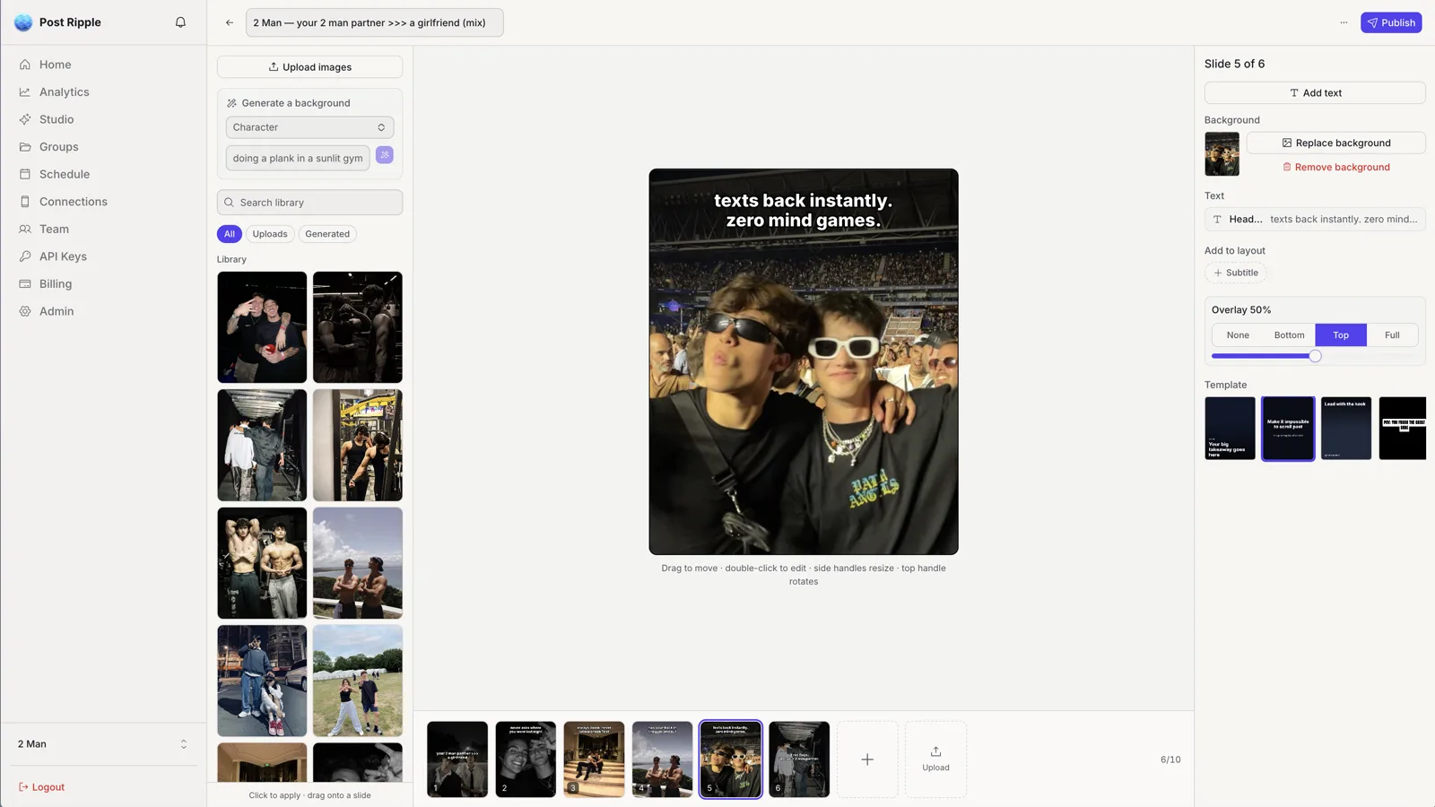 Post Ripple screenshot 1