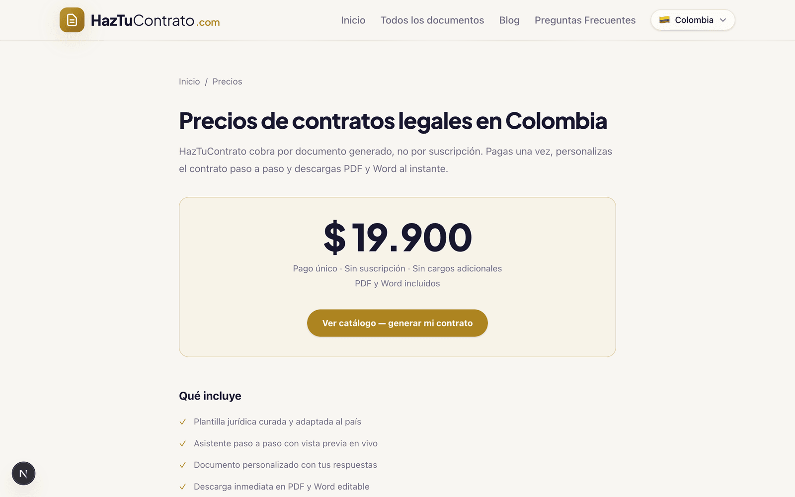 HazTuContrato screenshot 1