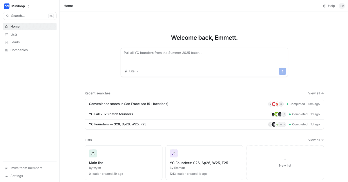 Miniloop screenshot 1