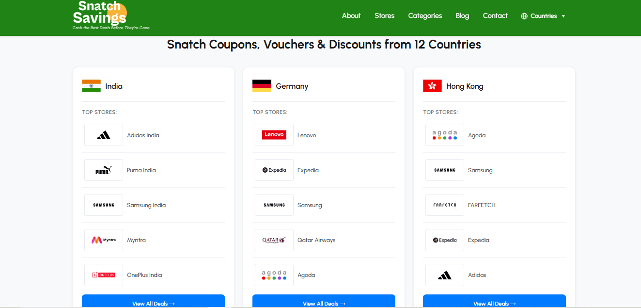 SnatchSavings screenshot 1
