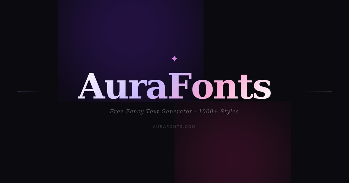 AuraFonts screenshot 1