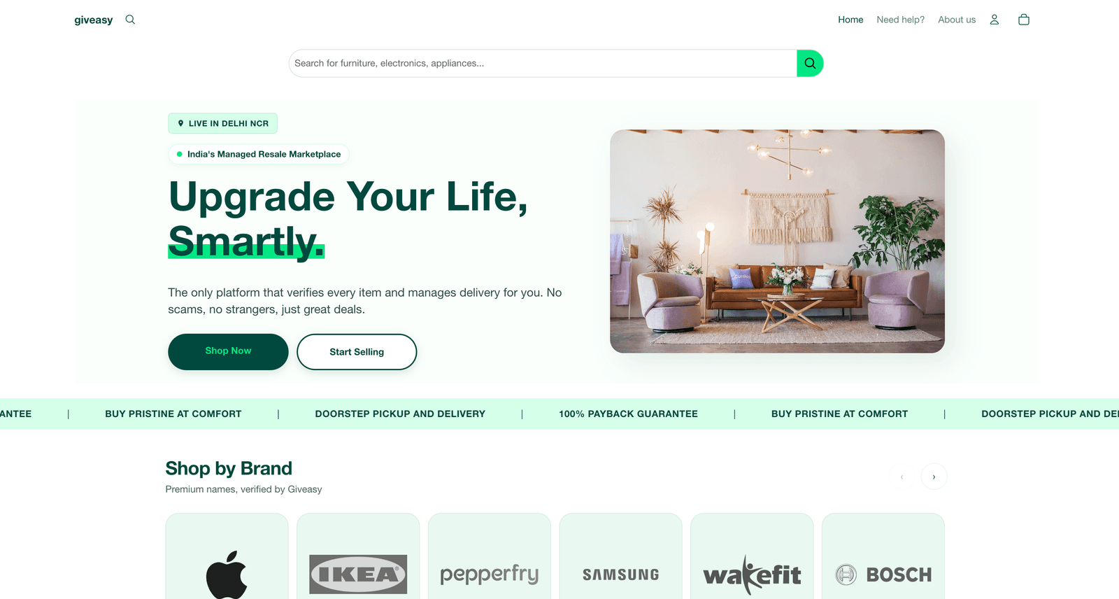 giveasy screenshot 1