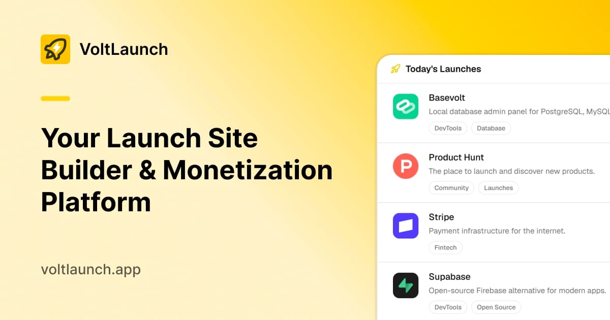VoltLaunch screenshot 1