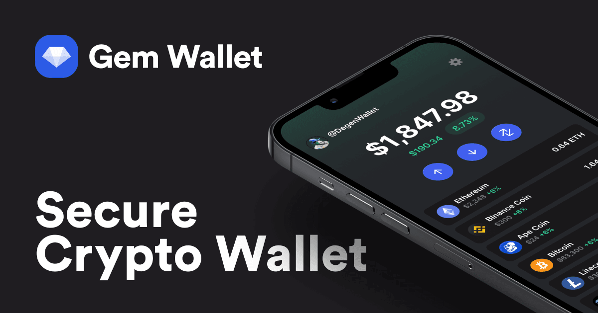 Gem Wallet screenshot 1