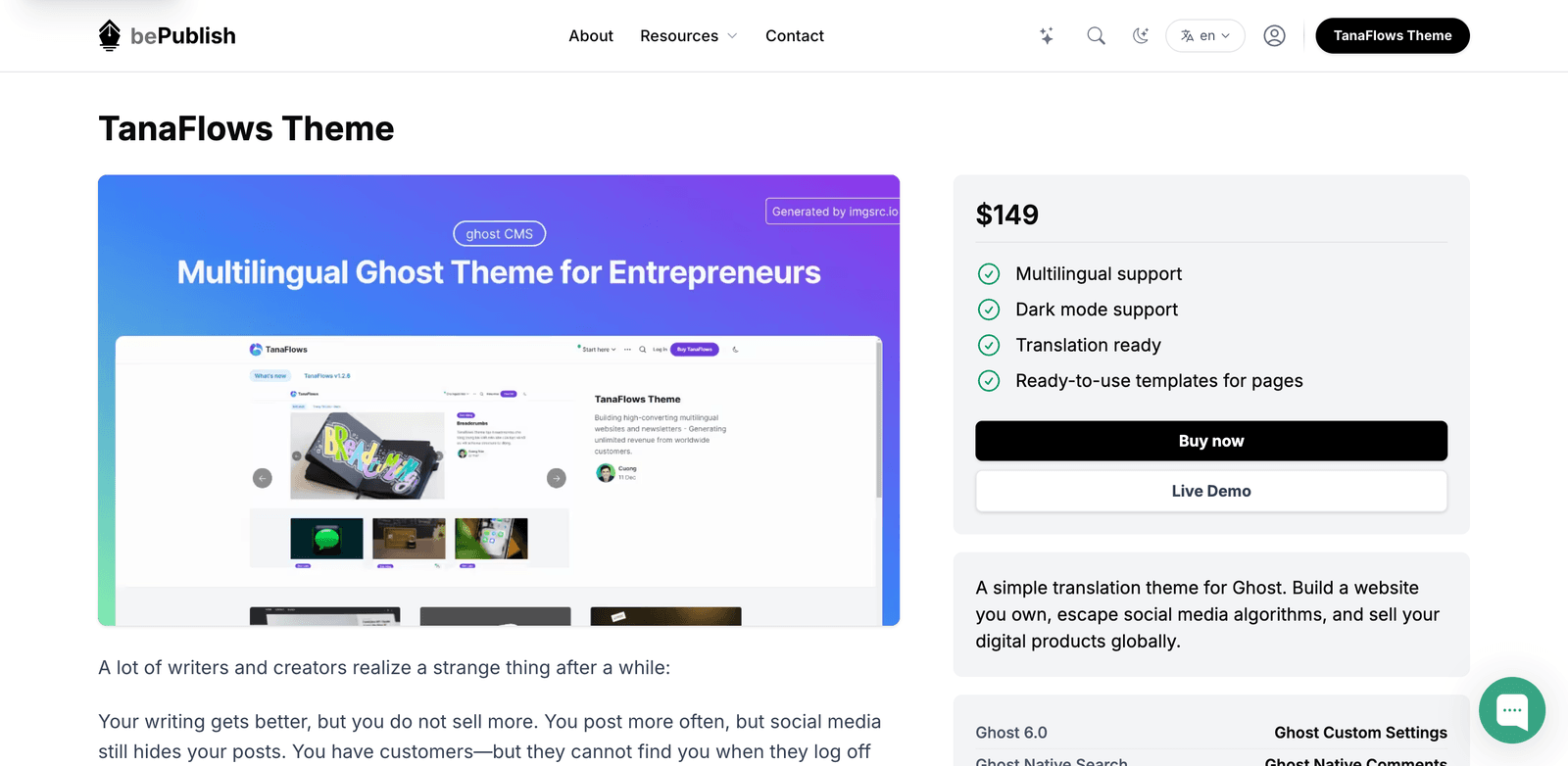 TanaFlows screenshot 1