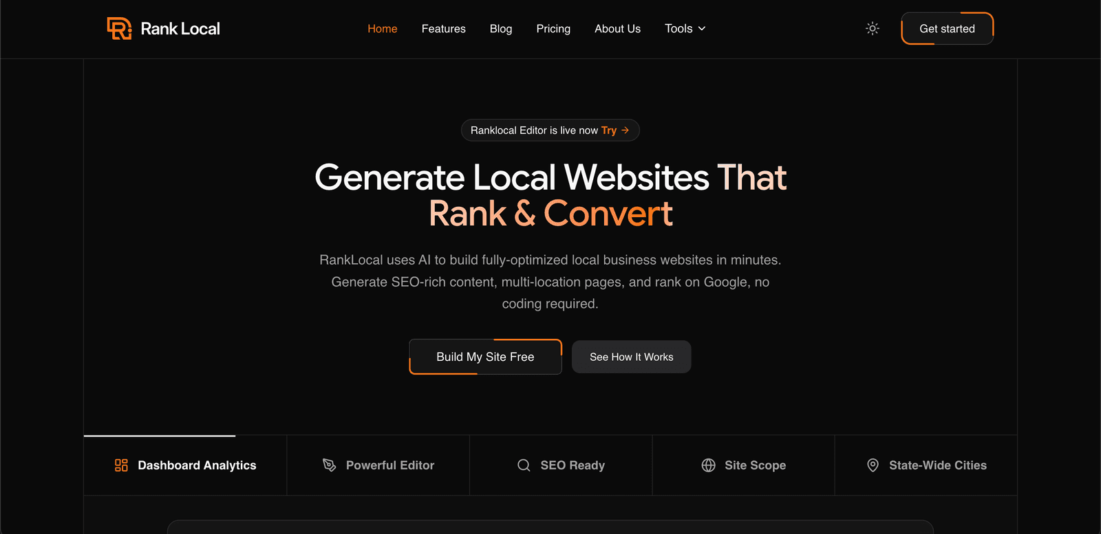 RankLocal screenshot 1
