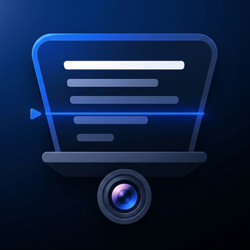 Teleprompter-Scrolling Scripts logo