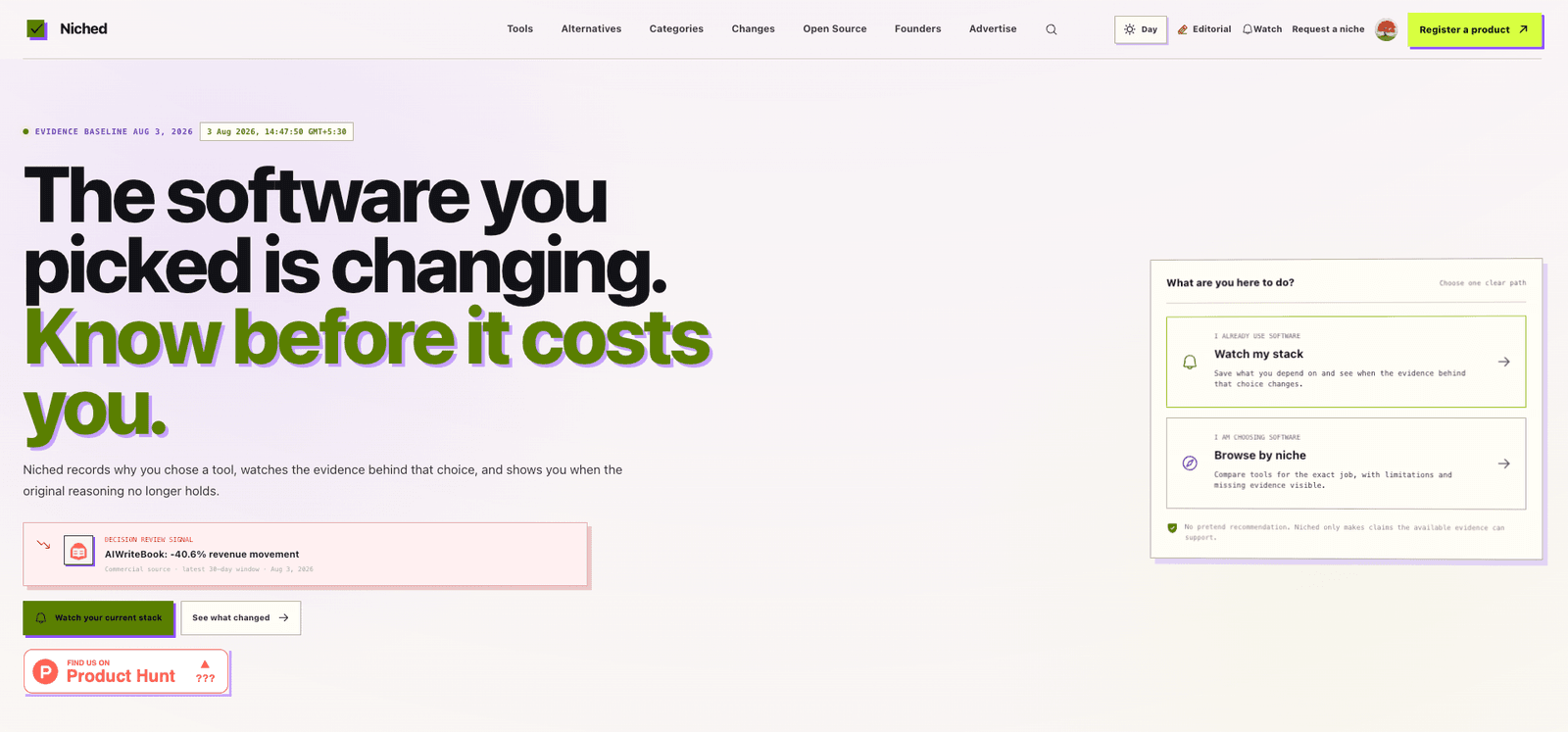 Niched screenshot 1