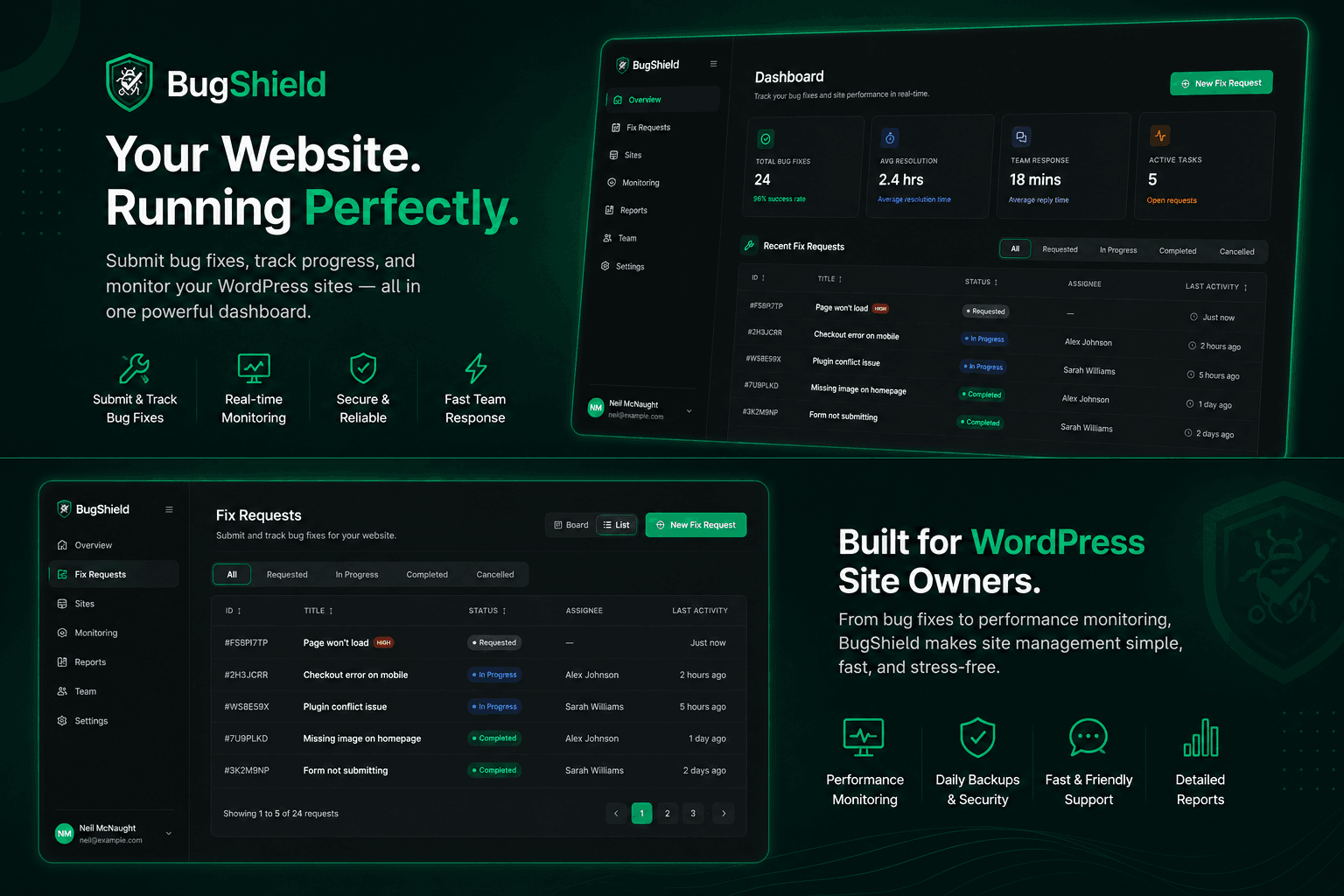 BugShield screenshot 1