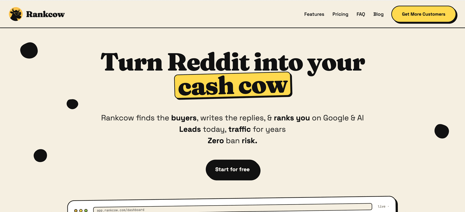 Rankcow screenshot 1