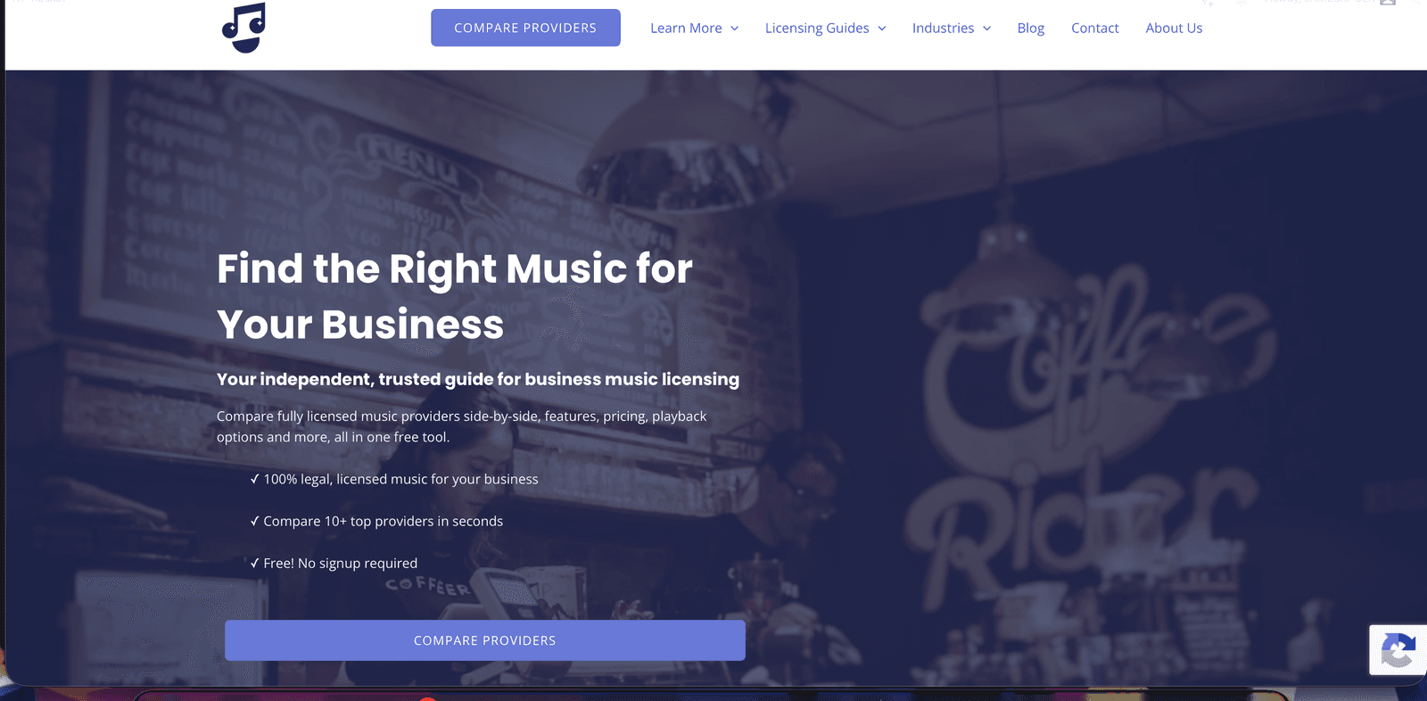 Music for Business Finder screenshot 1