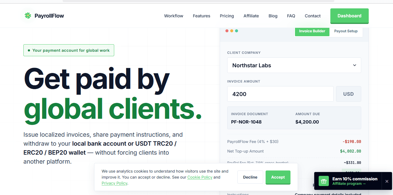 PayrollFlow screenshot 1