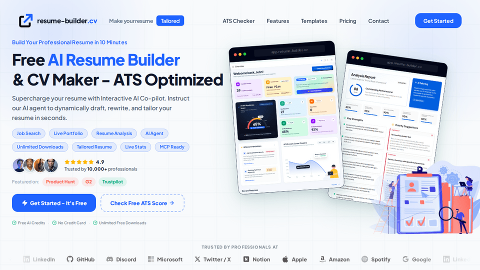 AI Resume Builder screenshot 1