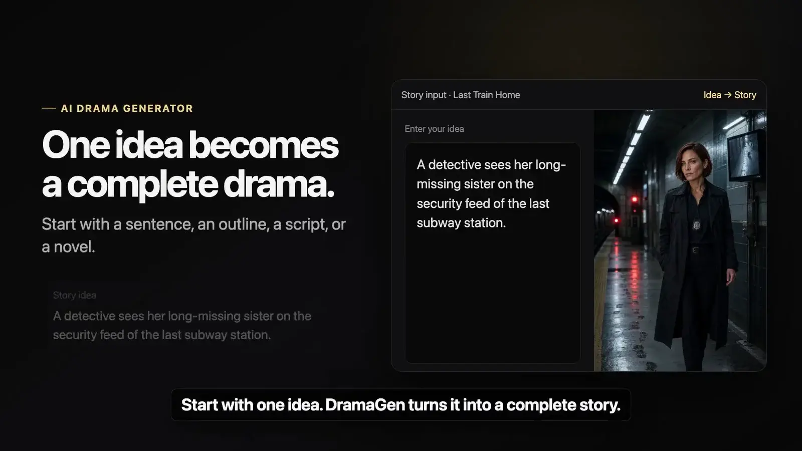 DramaGen screenshot 1