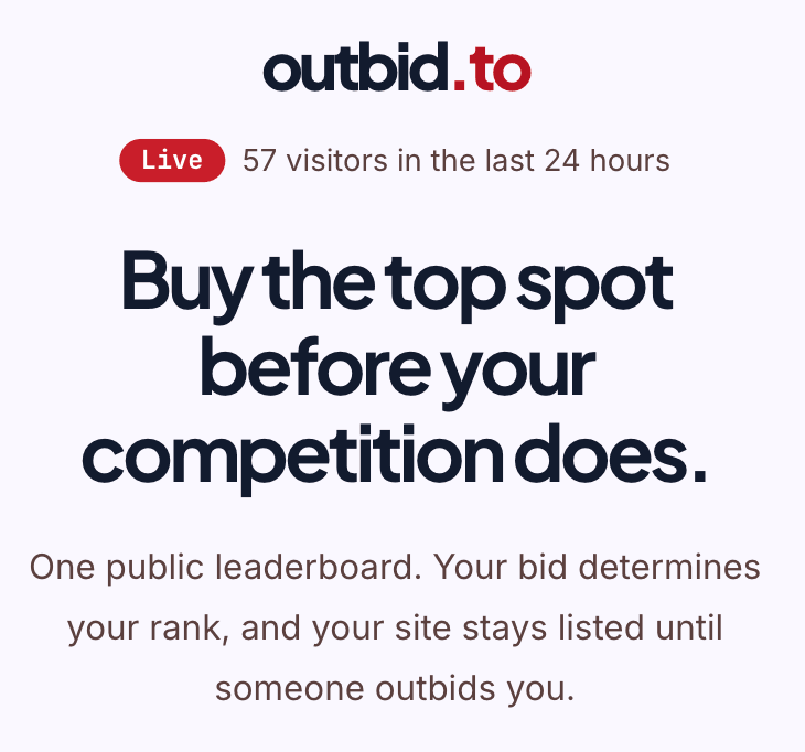 outbid.to screenshot 1
