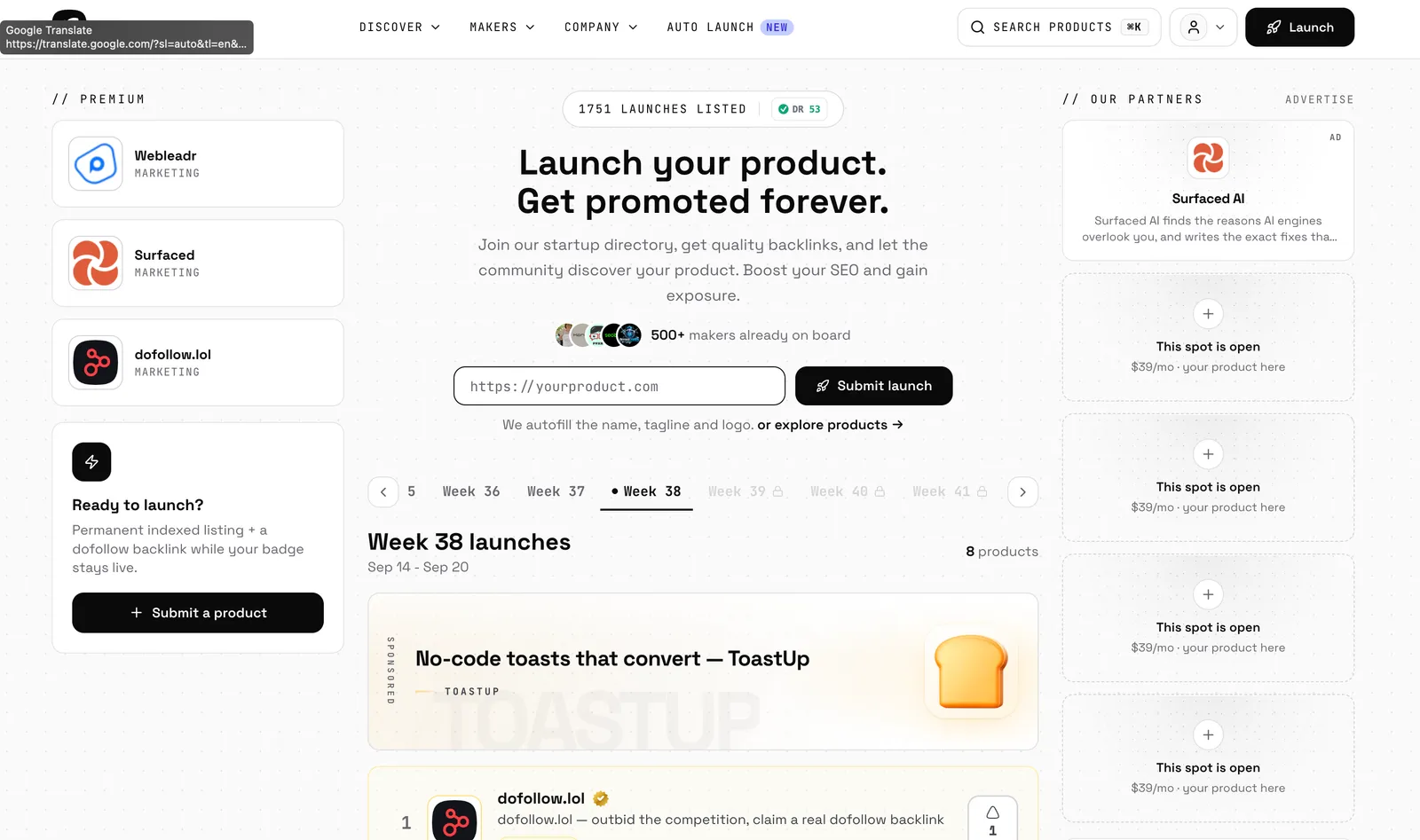 LaunchZone screenshot 1