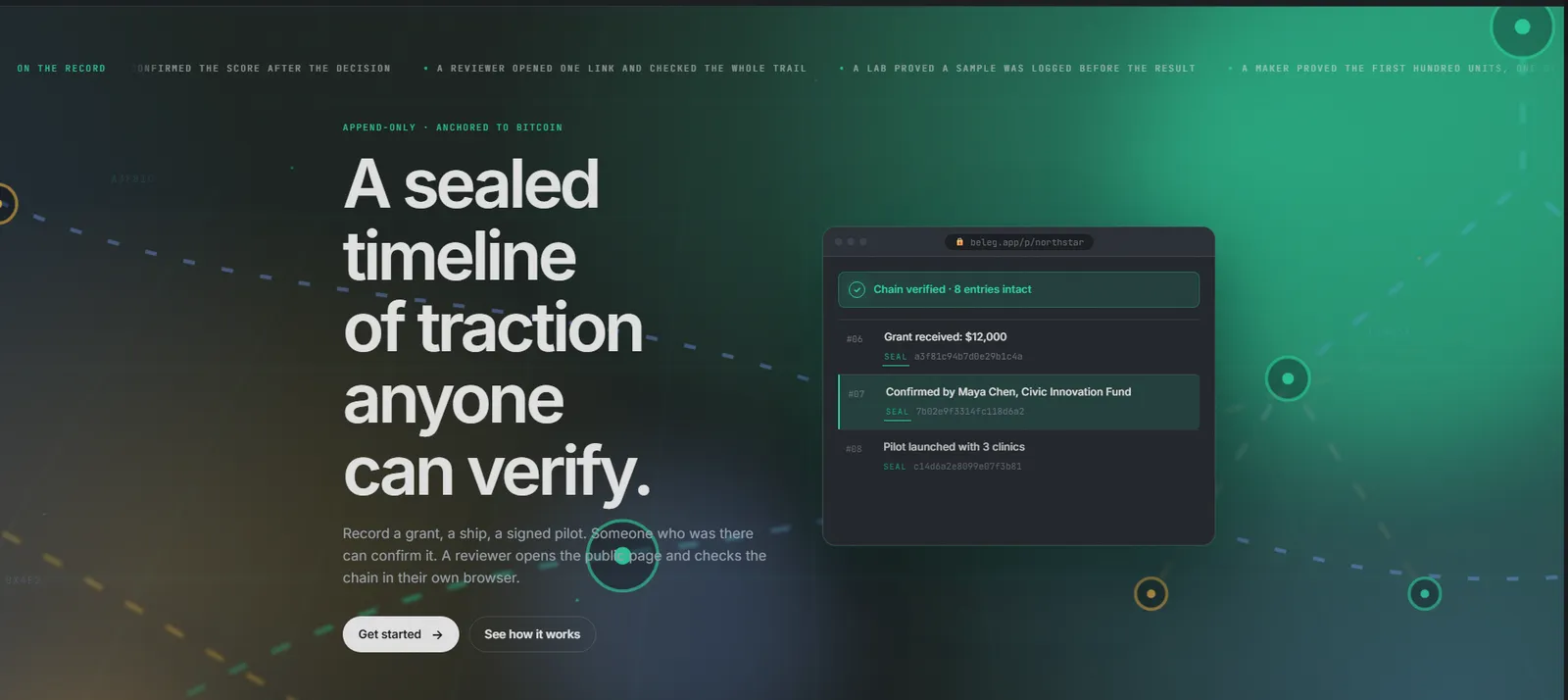 Beleg screenshot 1