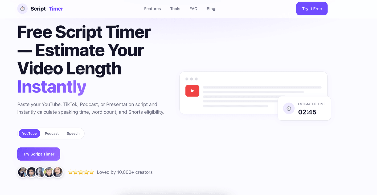 ScriptTimer screenshot 1