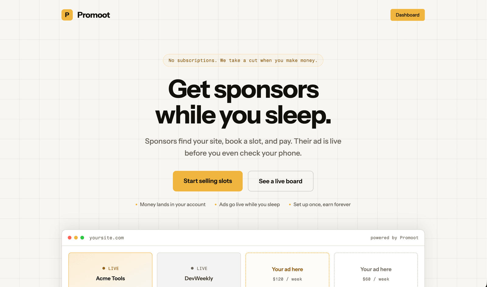Promoot screenshot 1