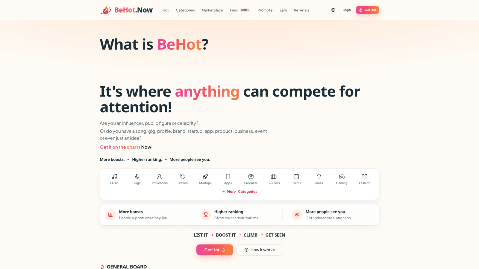 BeHot screenshot 1